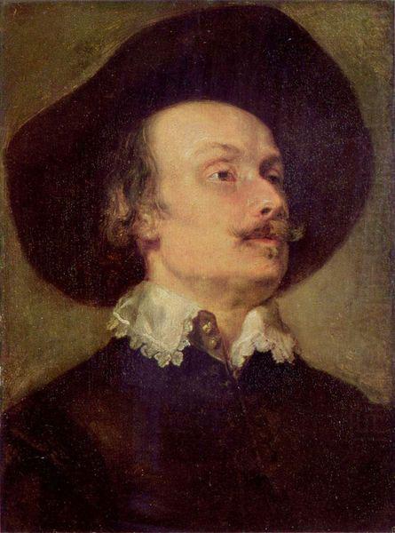 Bildnis des Schlachtenmalers Pieter Snayers, Anthony Van Dyck